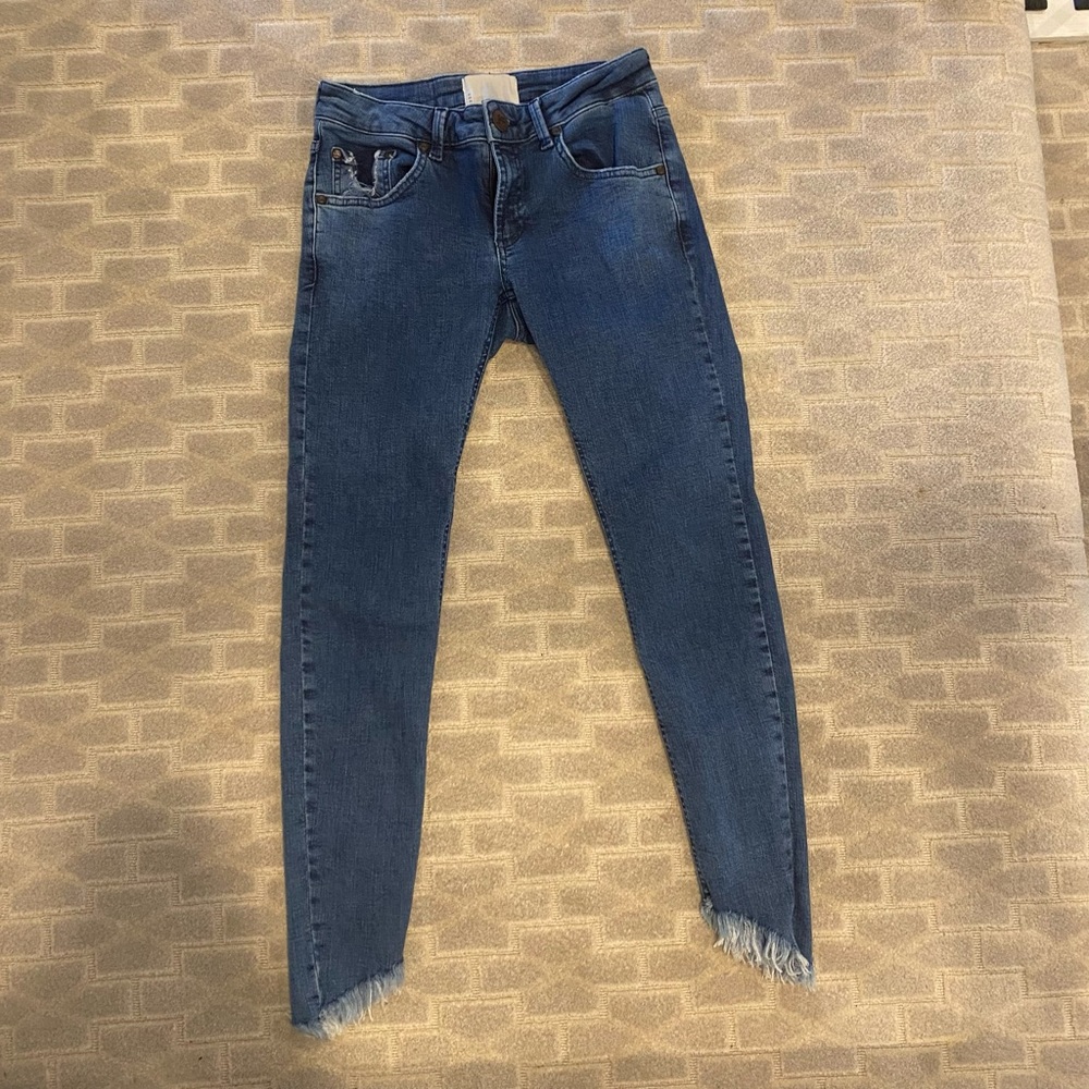 One Teaspoon Freebirds II High Waist Skinny Jeans